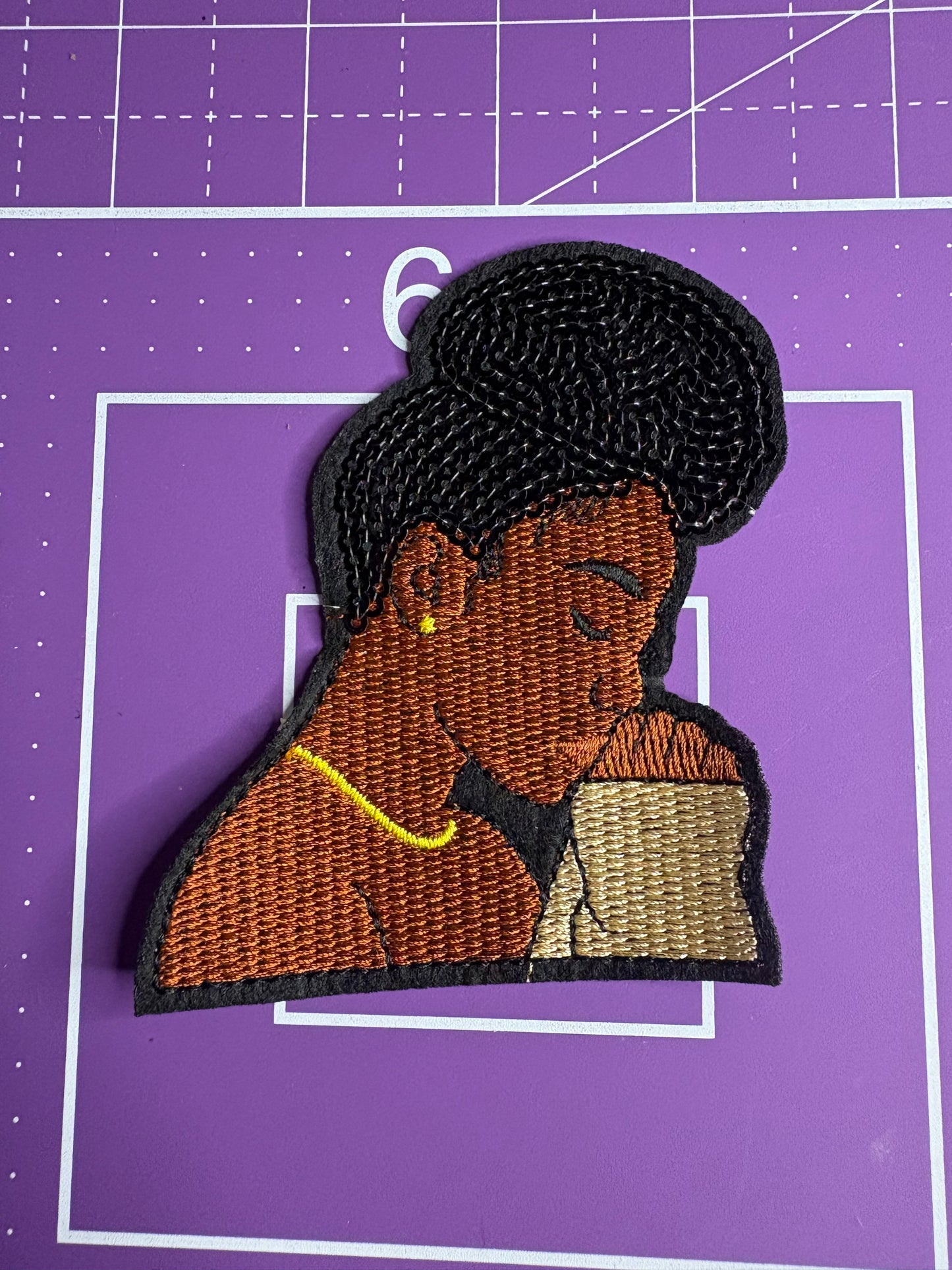 Faith & Prayer Embroidered Iron-On Patches | Spiritual & Black Art Collectio