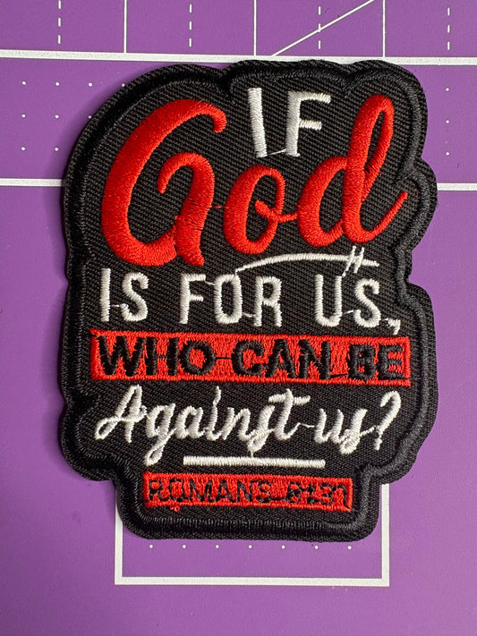Faith & Scripture Embroidered Iron-On Patches – Religious Christian Patches