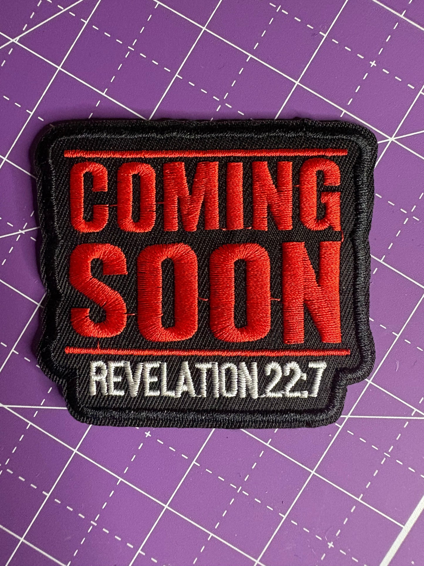 Faith & Scripture Embroidered Iron-On Patches – Religious Christian Patches