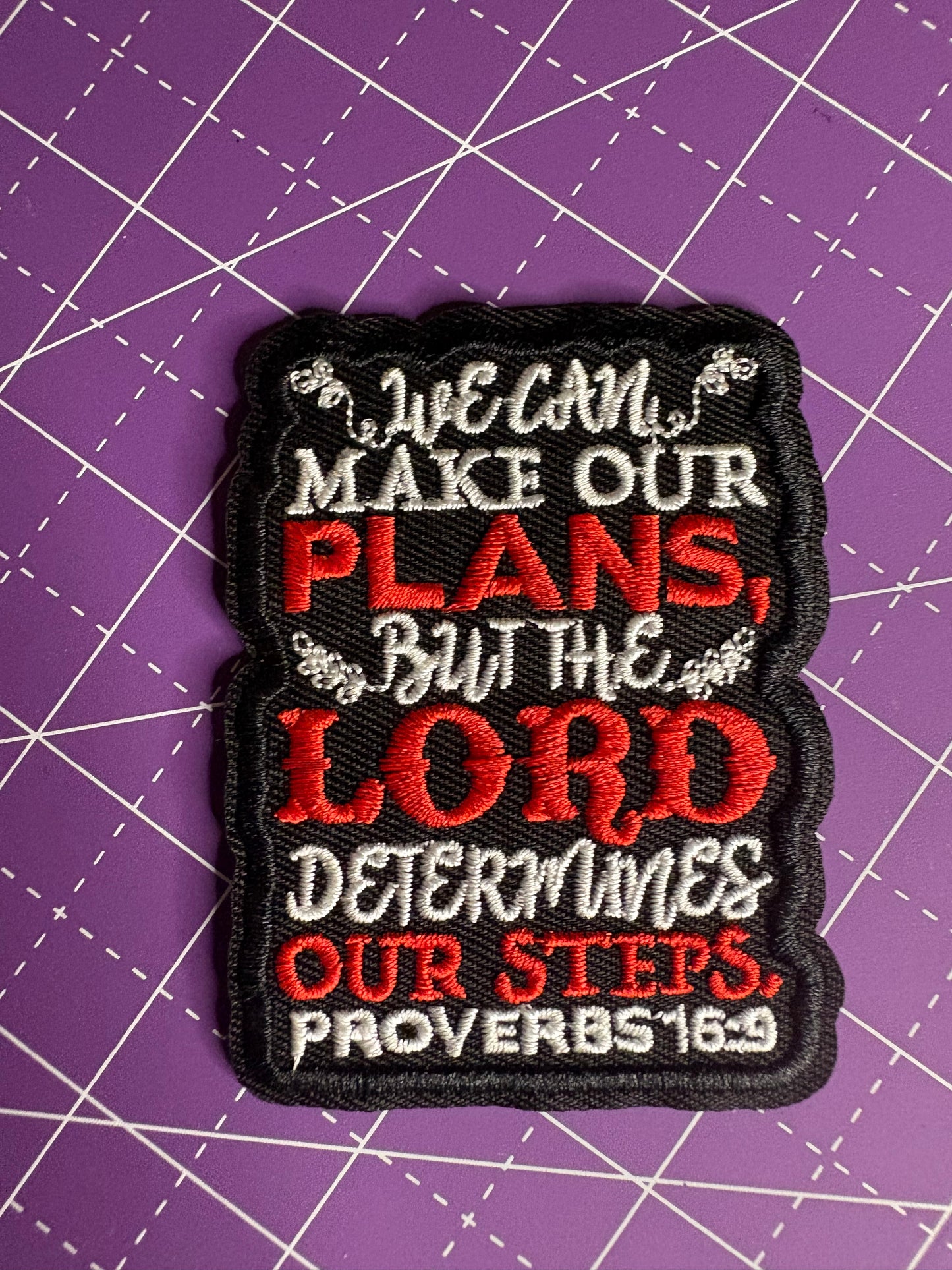 Faith & Scripture Embroidered Iron-On Patches – Religious Christian Patches