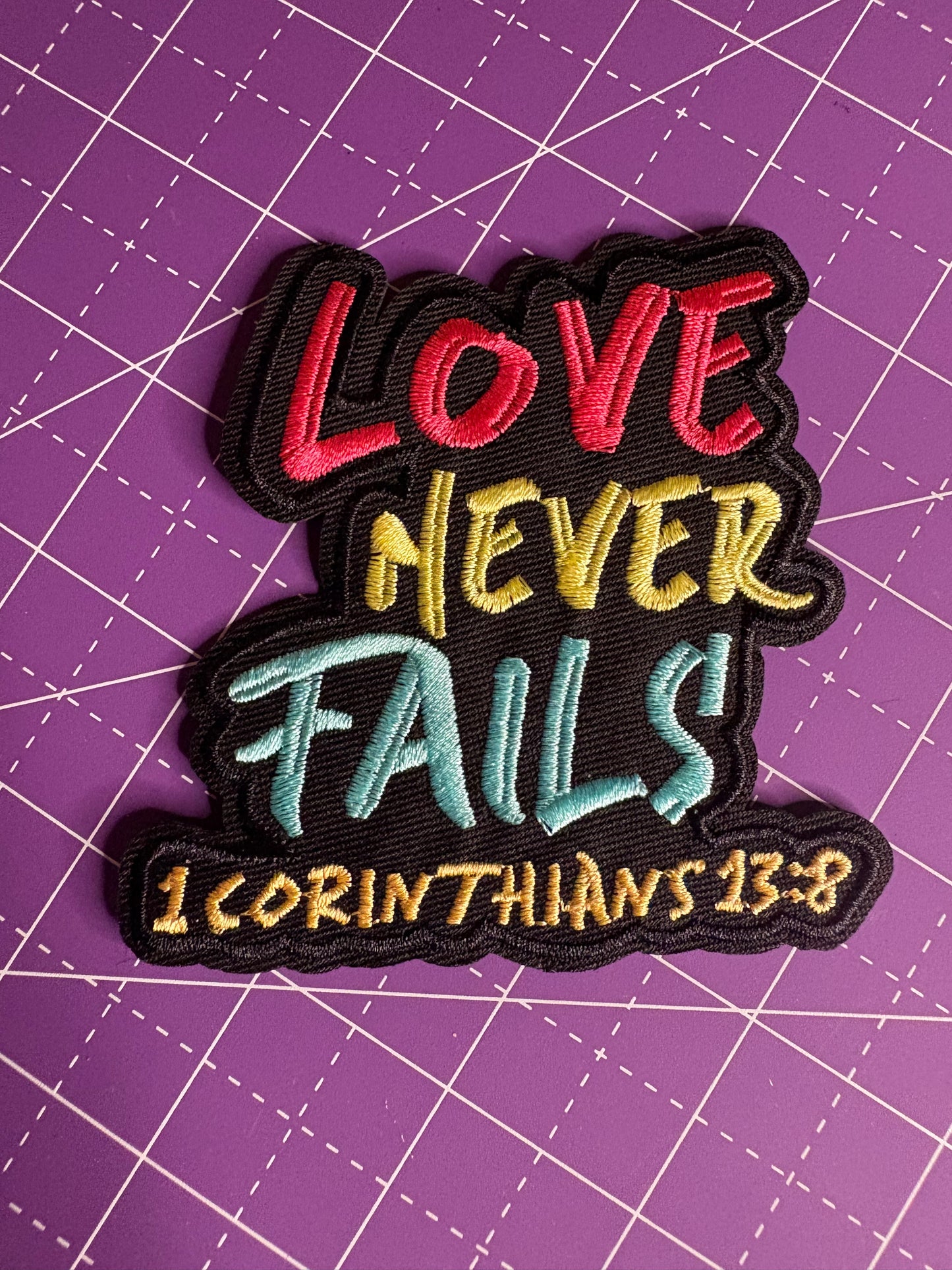 Faith Collection – Love, Trust & Redeemed Patches