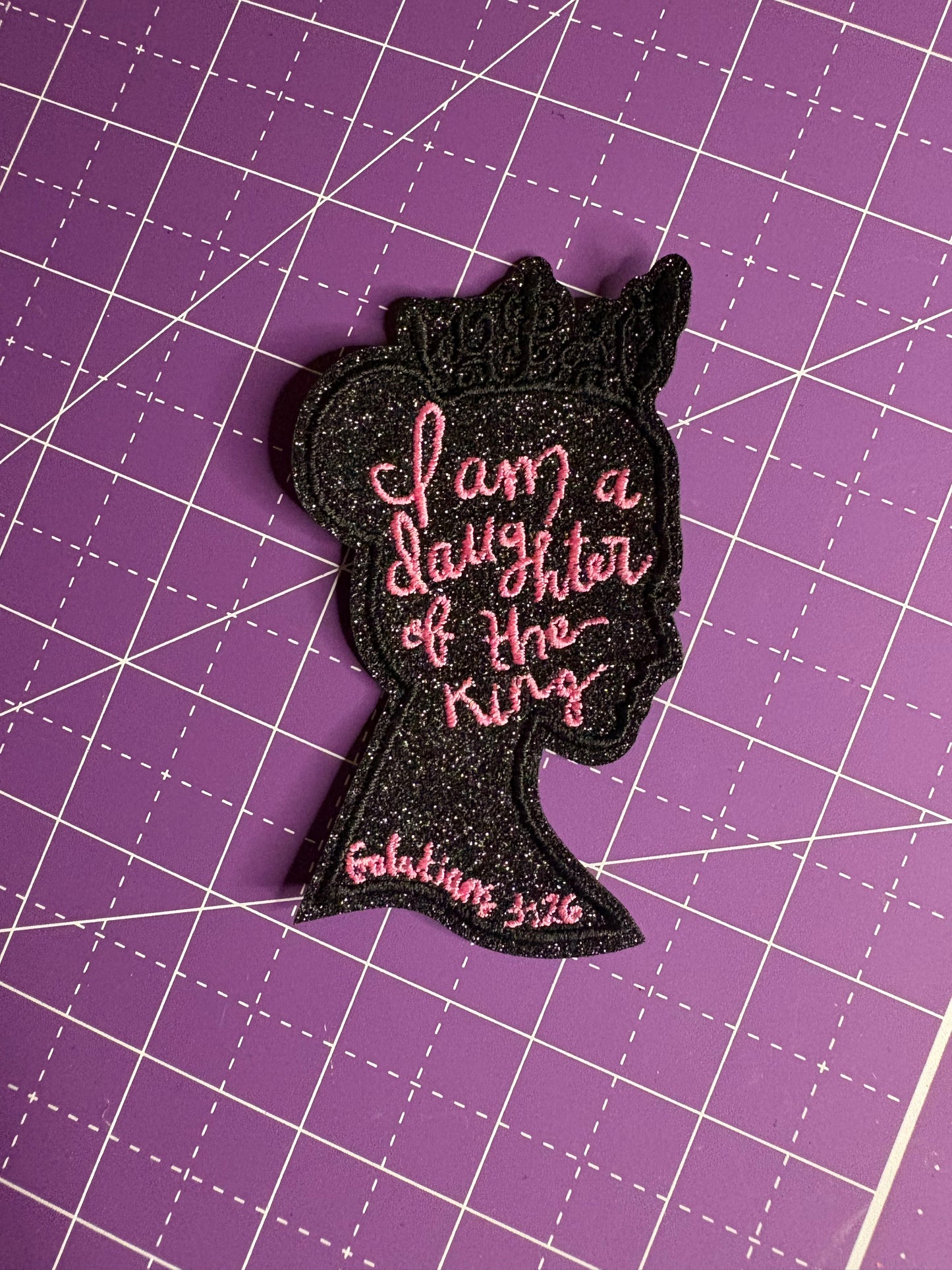 Faith & Prayer Embroidered Iron-On Patches | Spiritual & Black Art Collectio